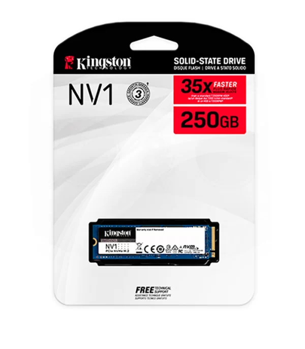 DISCO SOLIDO INTERNO KINGSTON 250GB M.2 NVME NV1