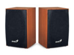 Parlantes Genius SP-HF160 USB-2.0 4W Wooden - Imagen 2