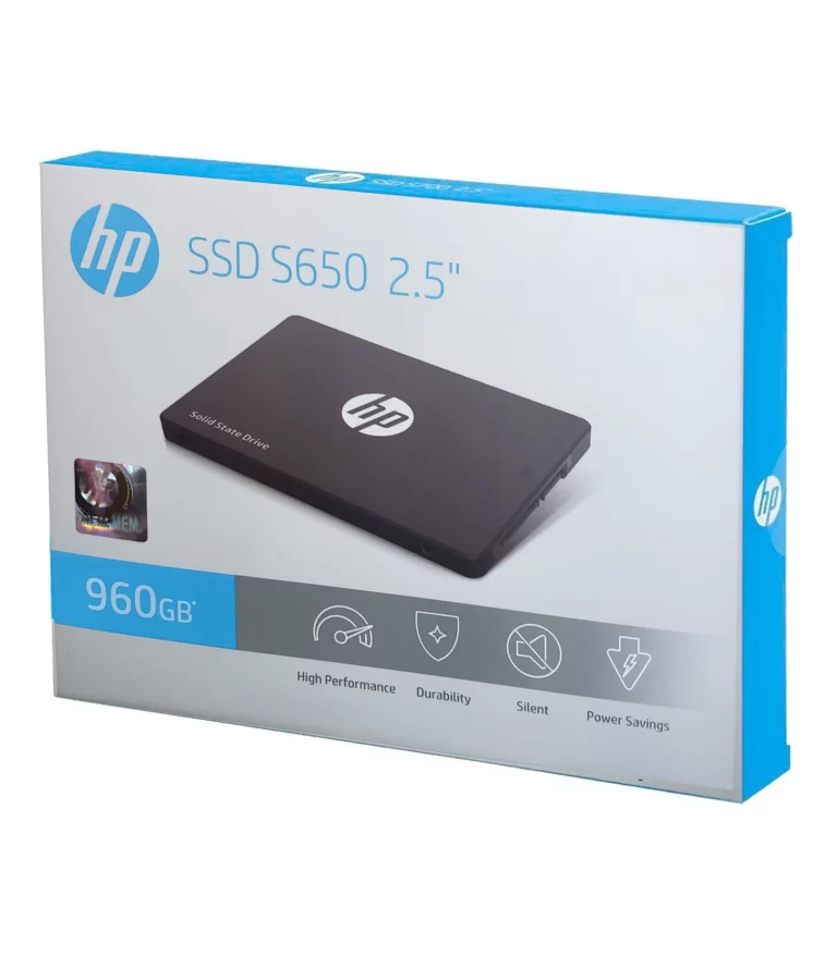 Disco Solido HP SATA S650 960GB 6GB/s