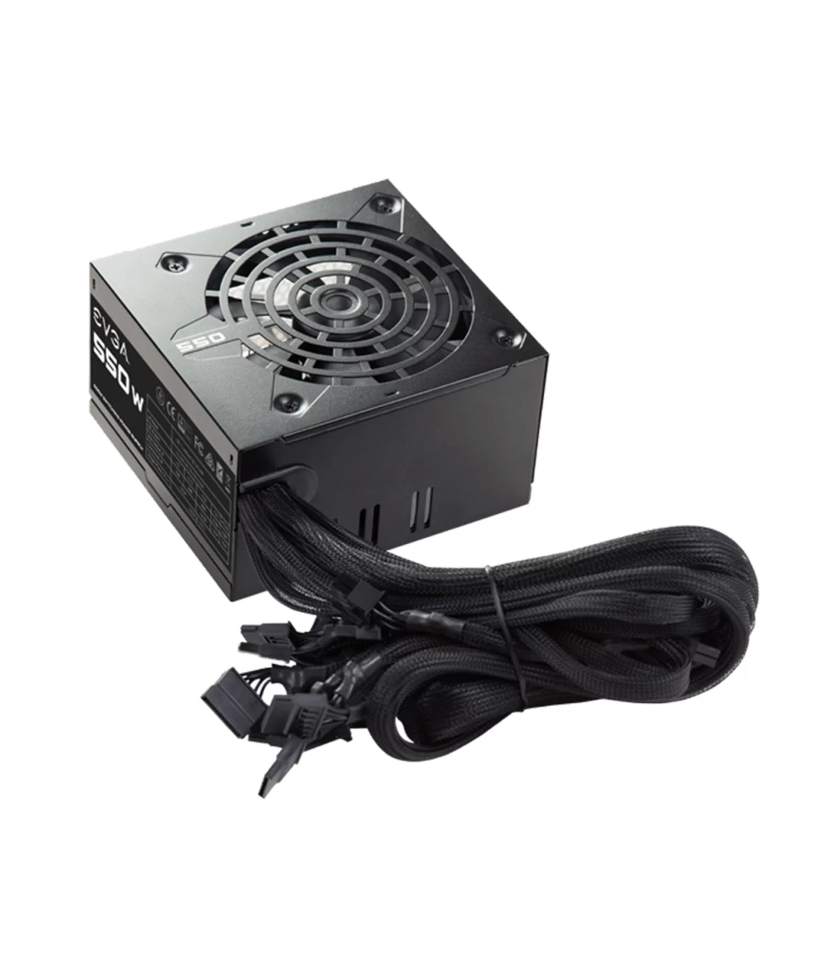 Fuente de poder EVGA 550 N1 550W NO POWER CORD - Imagen 2
