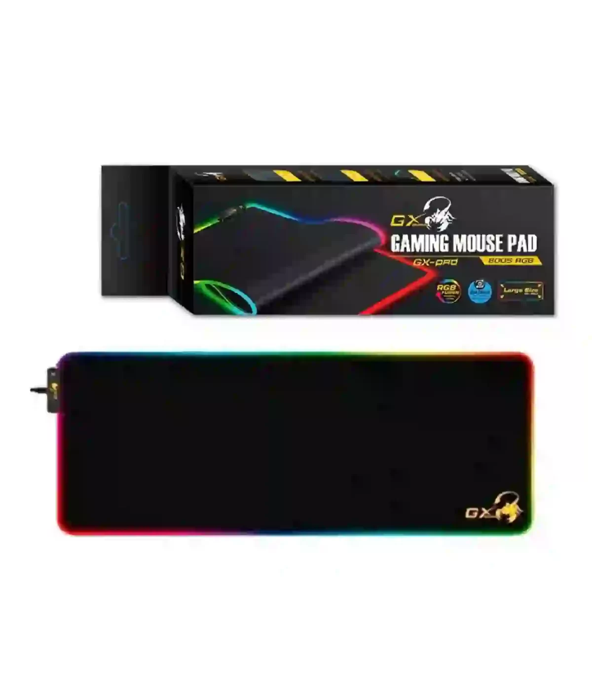 Alfombrilla para Mouse GX Gaming GX PAD 800S RGB Black