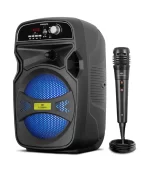 Parlante Portátil Eversound Souvenir 6.5'' EV 1021, Iluminación LED RGB Flaming