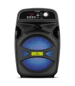 Parlante Portátil Eversound Souvenir 6.5'' EV 1021, Iluminación LED RGB Flaming - Imagen 3