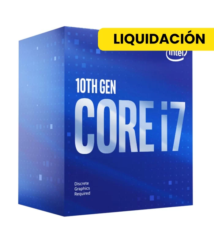 Liquidacion Procesador Intel Core i7 10700F cache de 16 M hasta 480 GHz 2