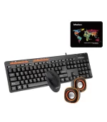 Combo Teclado, Mouse, Parlantes y Padmouse MEETION C105 - Imagen 2