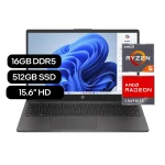 Laptop HP 255 G10, AMD Ryzen 5 7520U, 16GB DDR5, 512GB SSD
