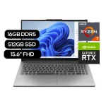 Laptop LENOVO LOQ 15ARP10E, AMD Ryzen 7 7735HS, 16GB DDR5, 512GB SSD