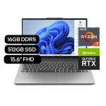 Laptop LENOVO LOQ 15ARP10E, AMD Ryzen 7 7735HS, 16GB DDR5, 512GB SSD