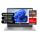 Laptop ACER ASPIRE 3 15 A315-44P-R5AZ, AMD Ryzen 7 5700U, 16GB DDR4, 1TB SSD