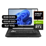 Laptop ASUS TUF A15 FA506NCQ-HN078, AMD Ryzen 7 170, 8GB DDR5, 512GB SSD