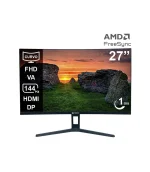 Monitor TEROS TE-2734S, Curvo, 27″ FHD (1920 x 1080), HDMI, DP, 144Hz, 1ms