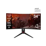 Monitor TEROS TE-3412G, Curvo, 34″ UWQHD (3440 x 1440), HDMI, DP, 180Hz, 1ms