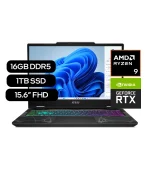 Laptop MSI CYBORG A15 AI B2HWFKG-006US, AMD Ryzen 9 270, 16GB DDR5, 1TB SSD
