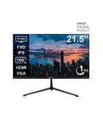 Monitor TEROS TE-2128S, Plano, 21.5″ FHD (1920 × 1080), IPS, VGA, HDMI, 100Hz, 1ms