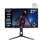 Monitor TEROS TE-2754G, Plano, 27″ QHD (2560 x 1440), IPS, HDMI, DP, 200Hz, 1ms